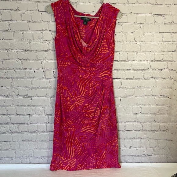 Lauren Ralph Lauren Dresses & Skirts - Lauren By Ralph Lauren Jersey Cowl Neck Dress